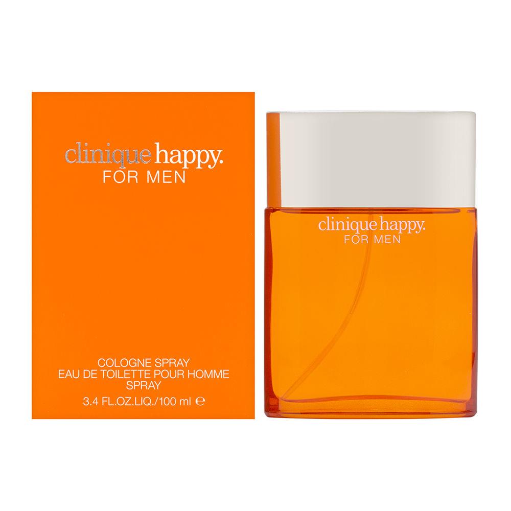CLINIQUE HAPPY 3.4OZ, MEN'S PERFUME, EDT-Pinkfoxxx