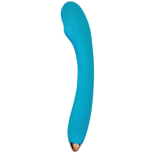 CLOUD 9 HEALTH & WELLNESS RECHARGEABLE G-SPOT SLIM 8IN SINGLE MOTOR AQUA BLUE - WTC500842