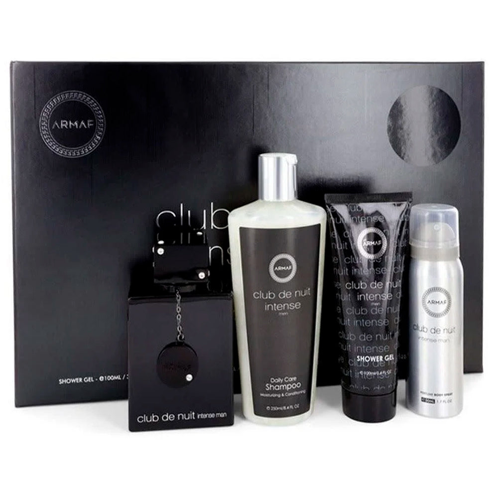 CLUB DE NUIT INTENSE 4PC SET MEN'S GIFT SET, EDT-Pinkfoxxx