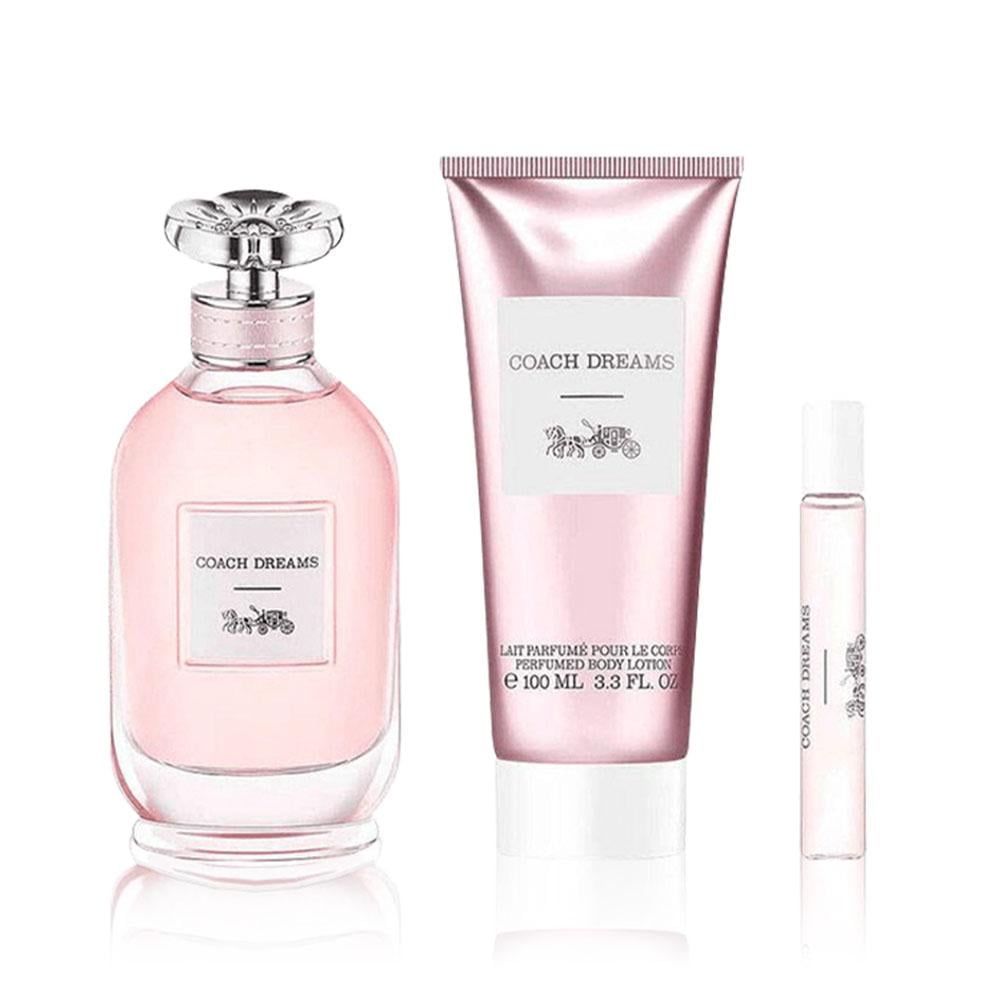 COACH DREAM 3PC SET, WOMEN'S GIFT SET, EDP-Pinkfoxxx
