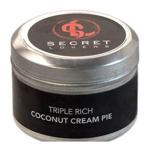 SECRET LOVERS COCONUT CREAM PIE MINI EDIBLE MASSAGE CANDLE 1OZ - FRSL001058