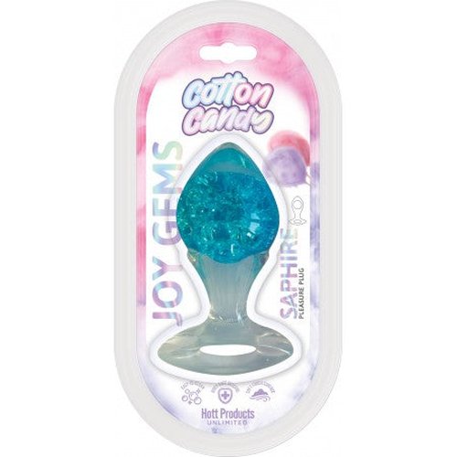 COTTON CANDY JOY GEMS SAPHIRE BUTT PLUG