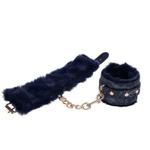 COUGAR FUR HANDCUFFS - SS09971