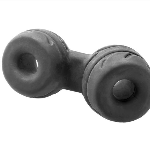 PERFECT FIT SILISKIN COCK & BALL BLACK - PERCR12B