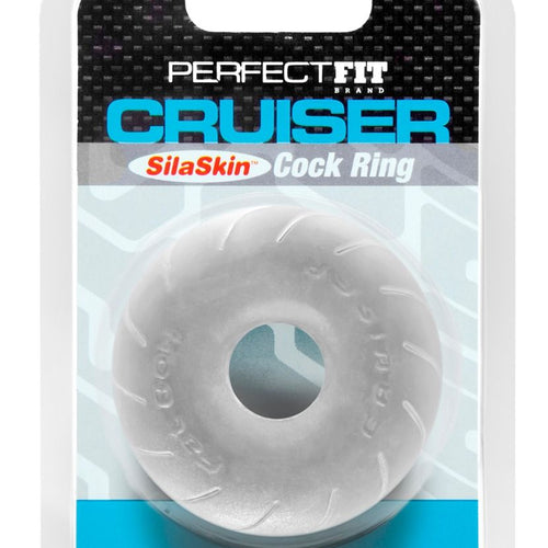 PERFECT FIT SILISKIN CRUISER RING 2.5 CLEAR " - PERCR15C