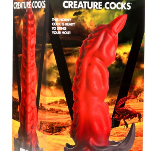 CREATURE COCKS KING SCORPION SILICONE DILDO - XRAH303