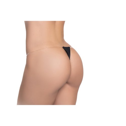 Highlight your silhouette with this thong made of microfiber, drawstrings and cl