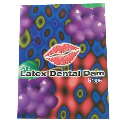 DENTAL DAM GRAPE - T6015