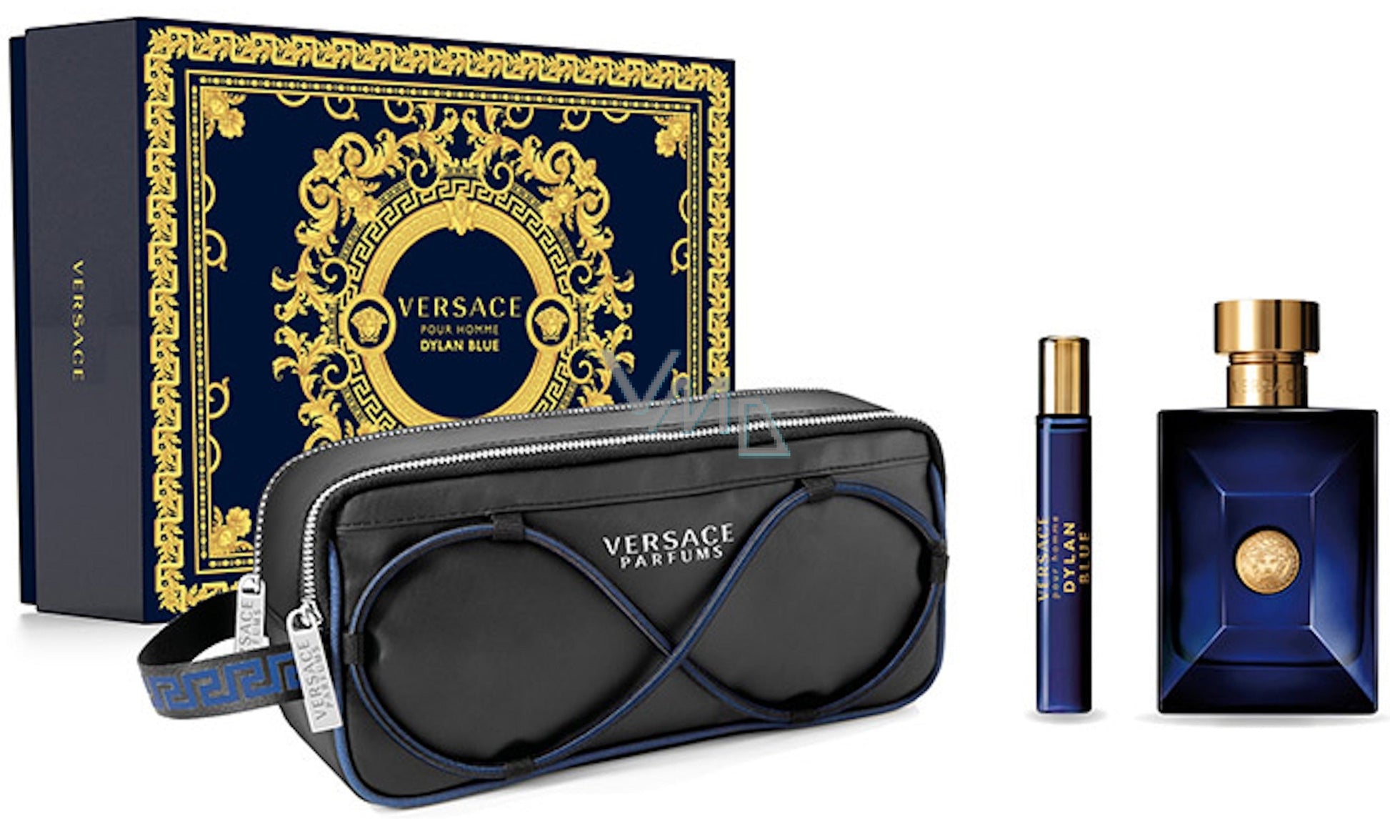 DYLAN BLUE 3PC SET, MEN'S GIFT SET, EDT-Pinkfoxxx