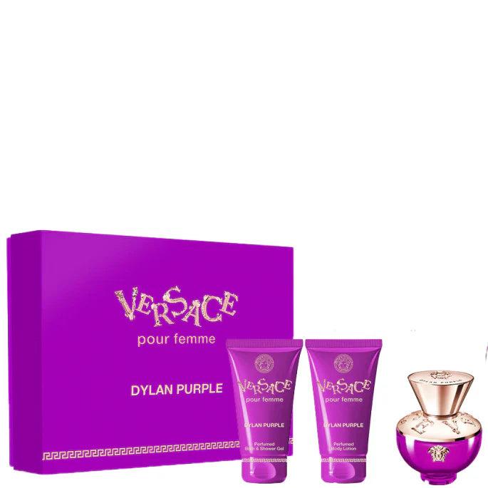 DYLAN PURPLE 4PC SET, WOMEN'S GIFT SET, EDP-Pinkfoxxx