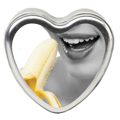 CANDLE 3-IN-1 HEART EDIBLE BANANA DAIQUIRI 4.7 OZ - EBHSCK010