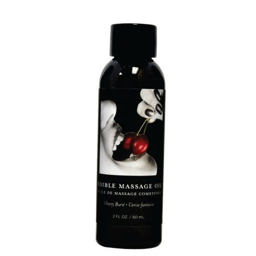 EDIBLE MASSAGE OIL CHERRY 2 OZ - EBMSE201