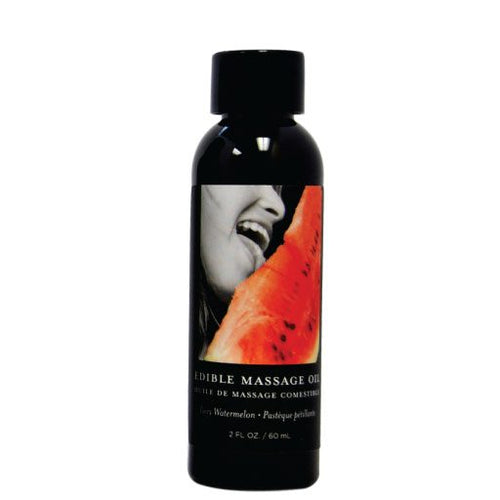 EDIBLE MASSAGE OIL WATERMELON 2 OZ - EBMSE204