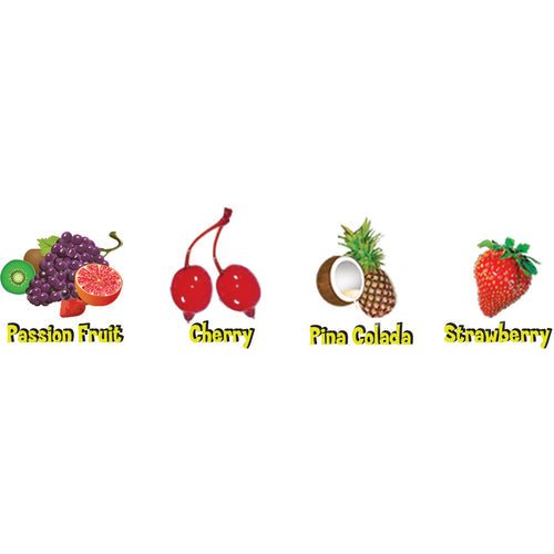 EDIBLE BODY PAINTS 4 PACK BOX