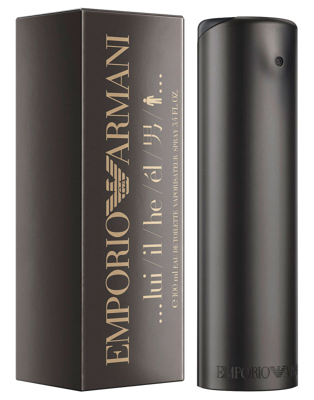 EMPORIO ARMANI HE 3.4OZ, MEN'S PERFUME, EDT-Pinkfoxxx