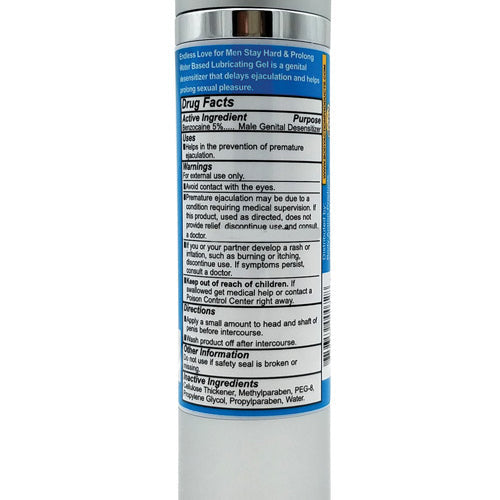 ENDLESS LOVE FOR MEN STAYHARD & PROLONG LUBRICANT 1.7 OZ. - BAELFMSP17