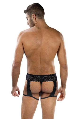 MIDNIGHT STRIDE GARTERS BLACK - XGBLE324BLK