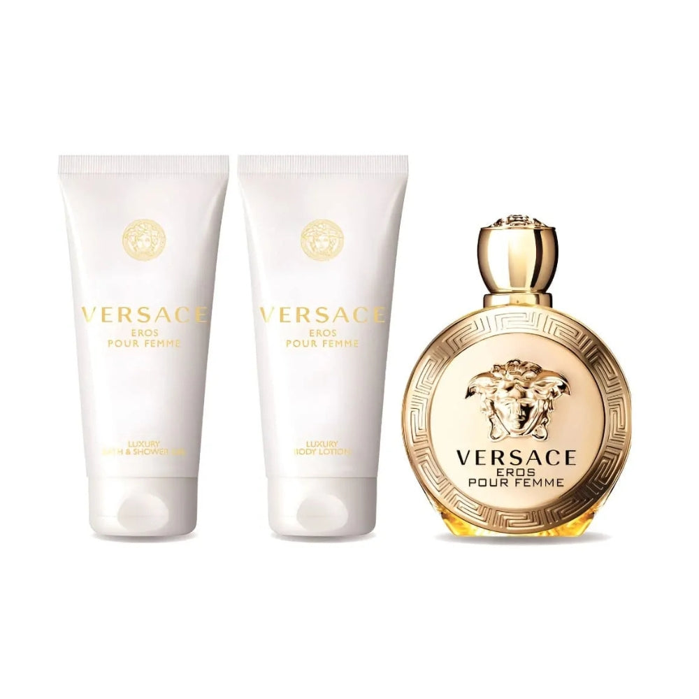 EROS FEMME 4PC SET, WOMEN'S GIFT SET, EDP-Pinkfoxxx