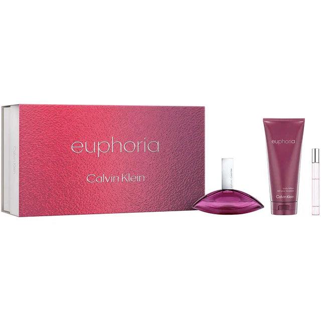 EUPHORIA 3PC SET, WOMEN'S GIFT SET, EDP-Pinkfoxxx