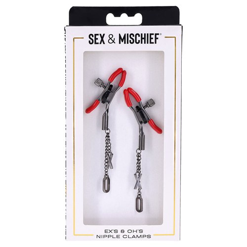 Ex's & Oh's Nipple Clamps