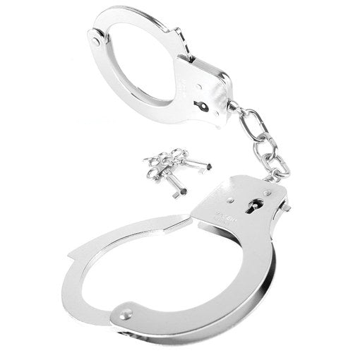 Fetish Fantasy Designer Cuffs-Silver