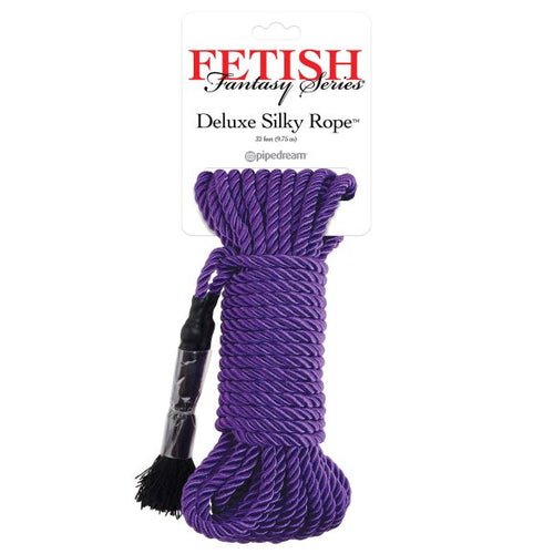 FETISH FANTASY SERIES DELUXE SILK ROPE PURPLE - PD386512