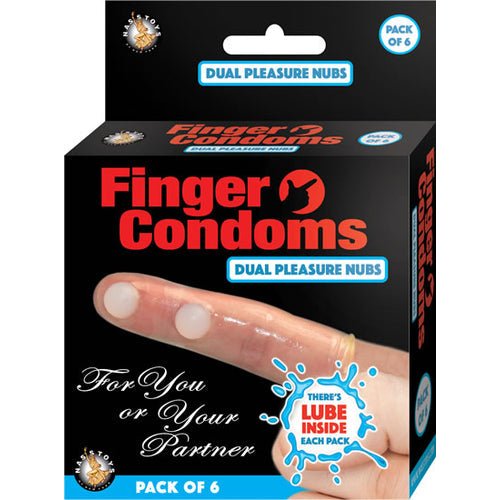 FINGER CONDOMS 6 PER BOX