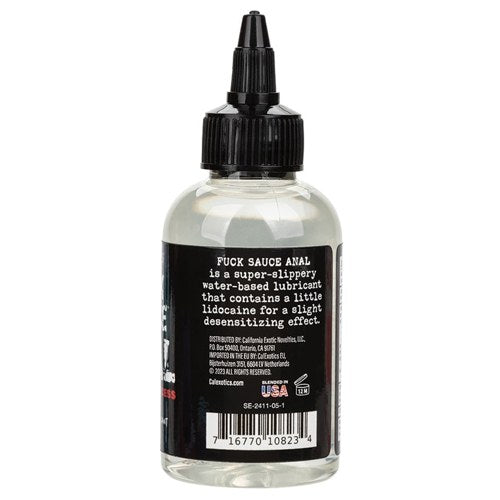 Fuck Sauce Anal Numbing Lubricant 4oz