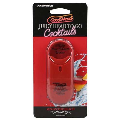 GOODHEAD JUICYHEAD COCKTAILS DRY MOUTH SPRAY TO-GO SEX ON THE BEACH 0.30FL