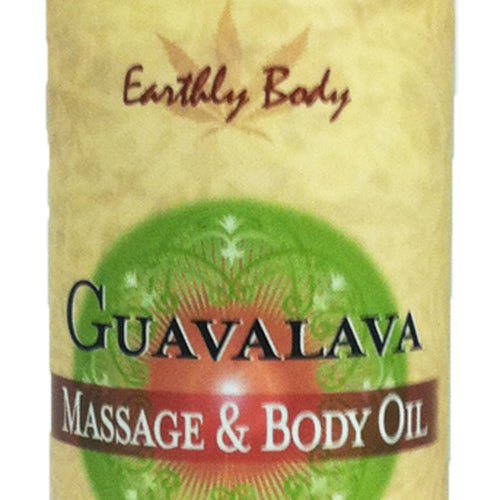 MASSAGE OIL GUAVALAVA 8 OZ - EBMAS068