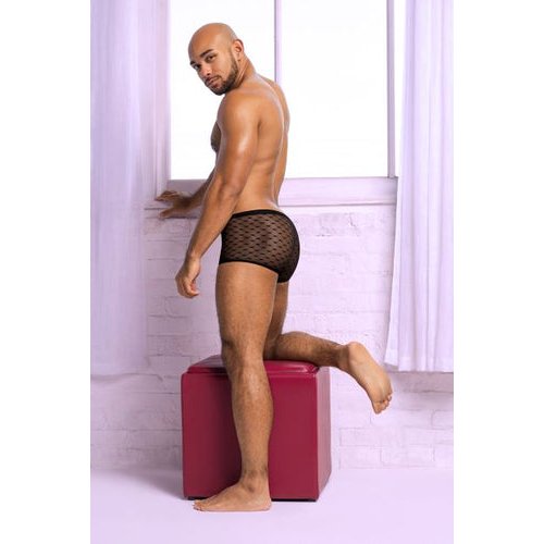 HEART BREAKER MINI SHORT BLACK SMALL - MP145279BKSL