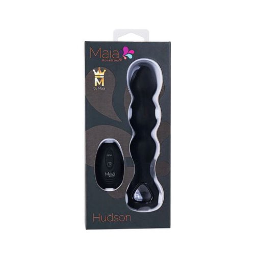 HUDSON RECHARGEABLE REMOTE CONTROL SILICONE ANAL PLUG - MTBO24005