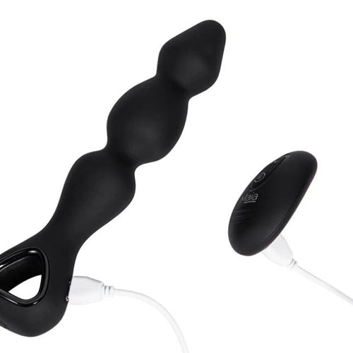 HUDSON RECHARGEABLE REMOTE CONTROL SILICONE ANAL PLUG - MTBO24005