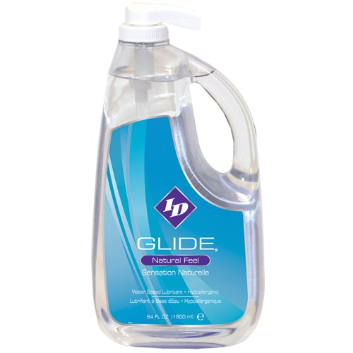 ID Glide Natural Feel Lubricant 64oz (Pump)