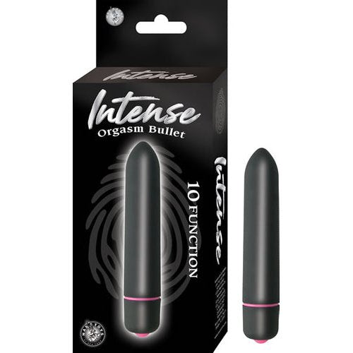 INTENSE ORGASM BULLET-BLACK