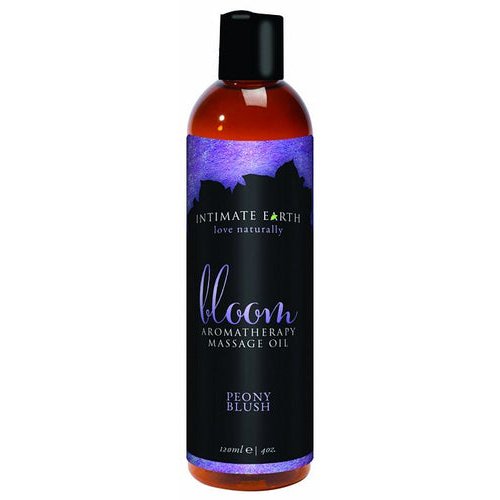 INTIMATE EARTH BLOOM MASSAGE OIL 4OZ - IE045120