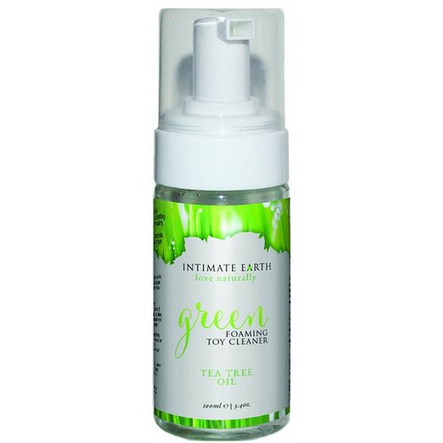 INTIMATE EARTH GREEN FOAMING TOY CLEANER 100ML - IE047100