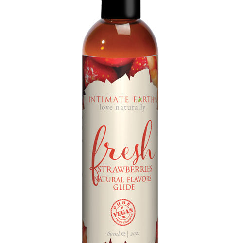 INTIMATE EARTH FRESH STRAWBERRIES GLIDE 2 OZ - IE04260