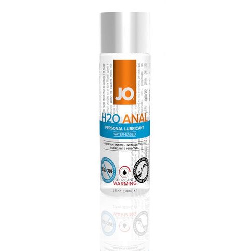 JO 2 OZ ANAL H2O WARMING LUBRICANT - JO40109