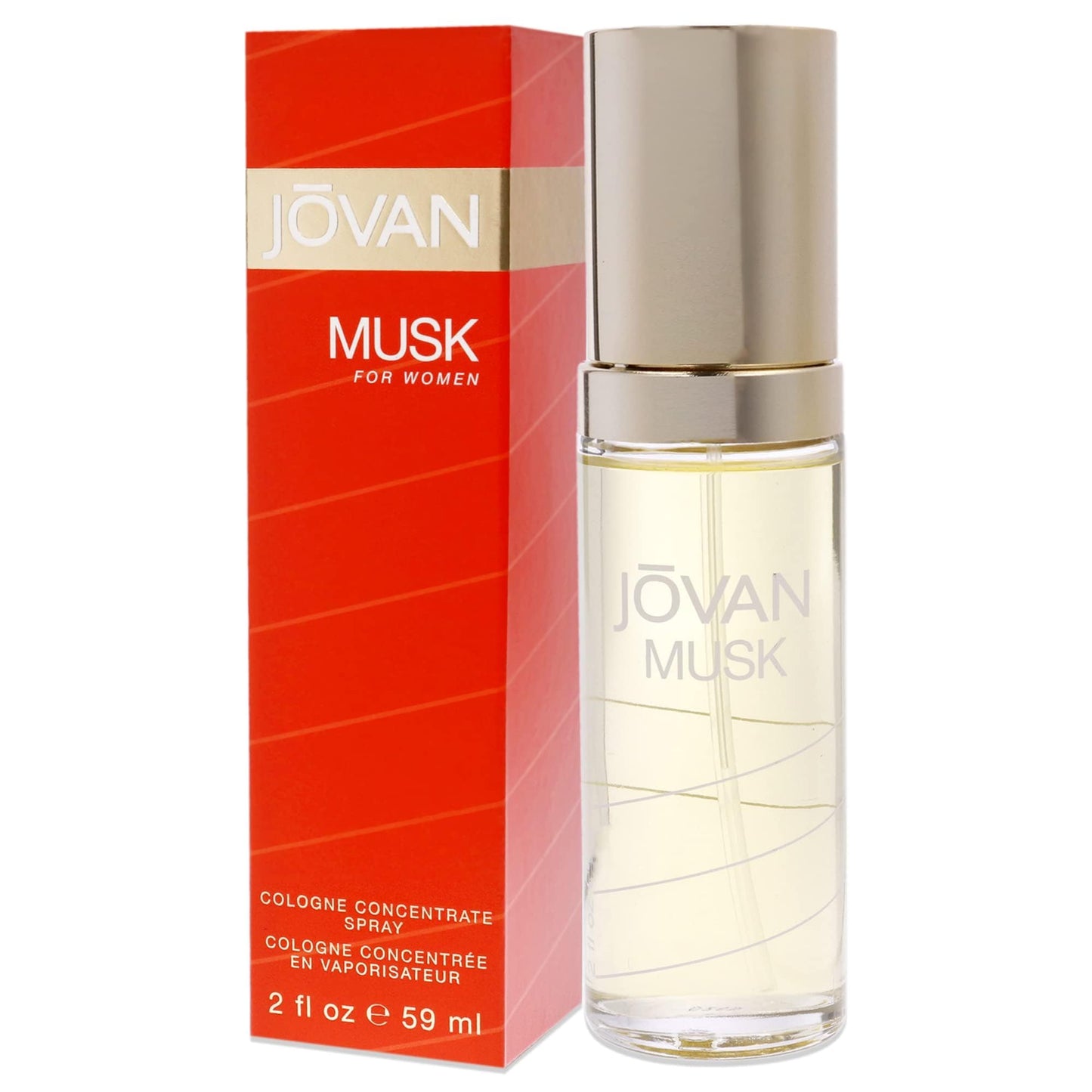 JOVAN MUSK COLOGNE 2 OZ, WOMEN'S PERFUME-Pinkfoxxx
