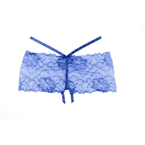 Kelly Crotchless Shorts - 15-8502B
