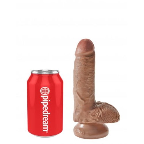 KING COCK 7 IN COCK W/BALLS TAN - PD550622