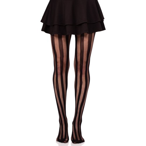 Kyra Striped Net Tights - 9246 00122