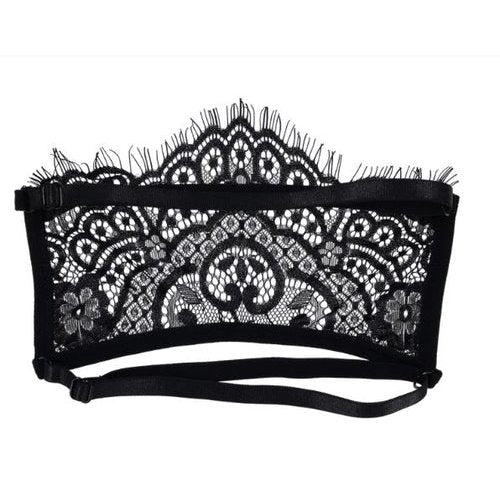 LACE VEILED VISION BLINDFOLD - SS10100