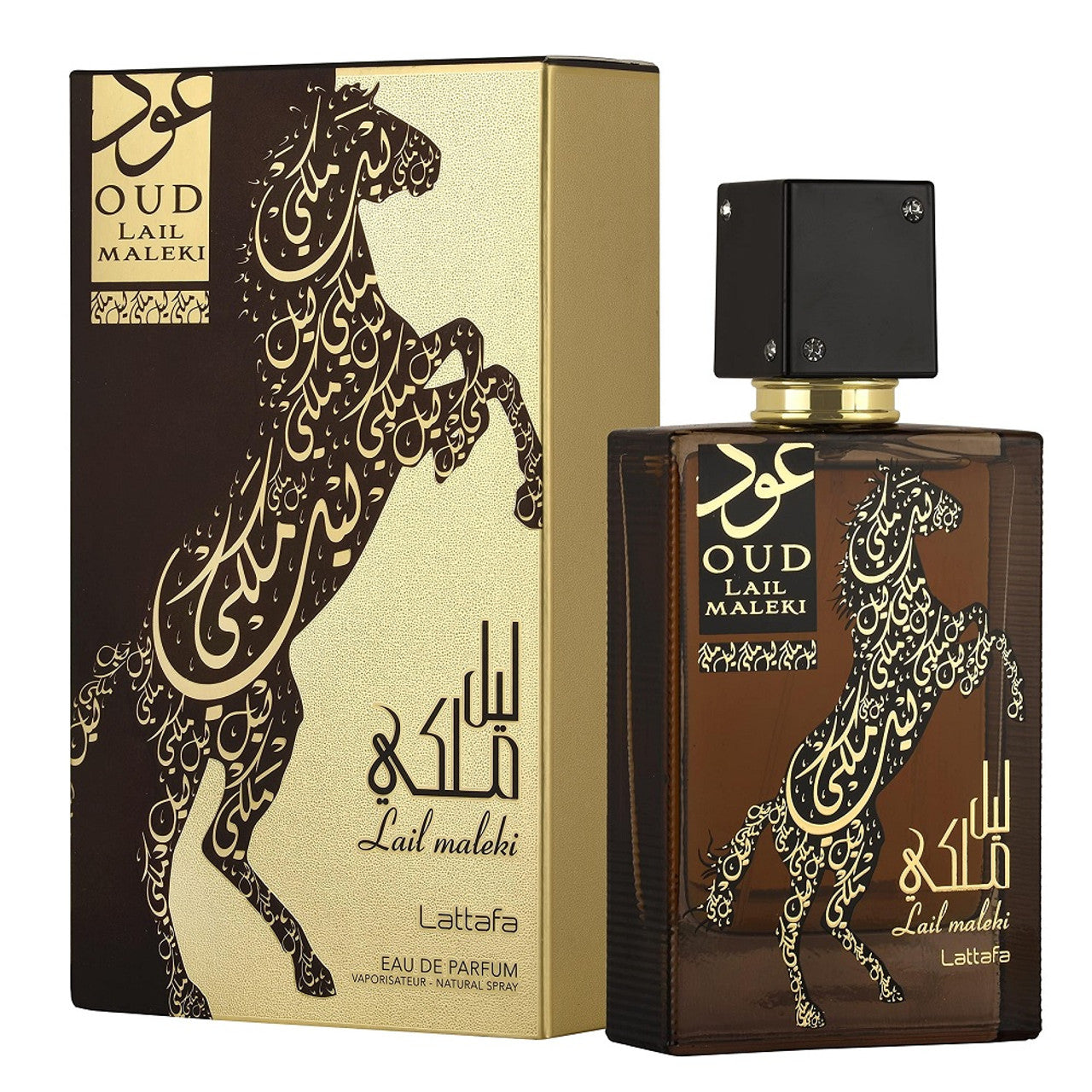 LATTAFA OUD LAIL MALEKI 3.4OZ, UNISEX, EDP-Pinkfoxxx