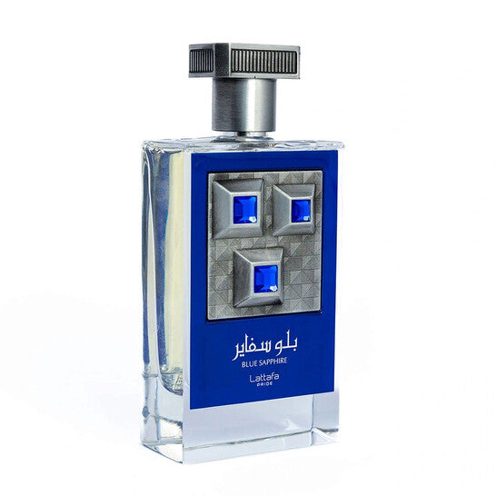 LATTAFA PRIDE BLUE SAPPHIRE 3.4OZ, MEN'S PERFUME, EDP-Pinkfoxxx