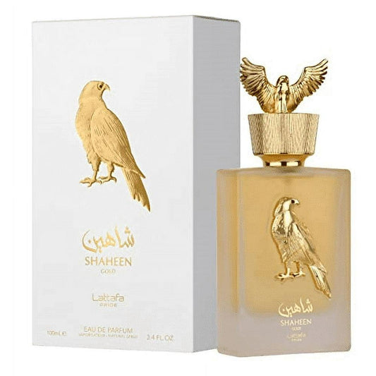 LATTAFA PRIDE SHAHEEN GOLD 3.4OZ, WOMEN'S PERFUME, EDP-Pinkfoxxx