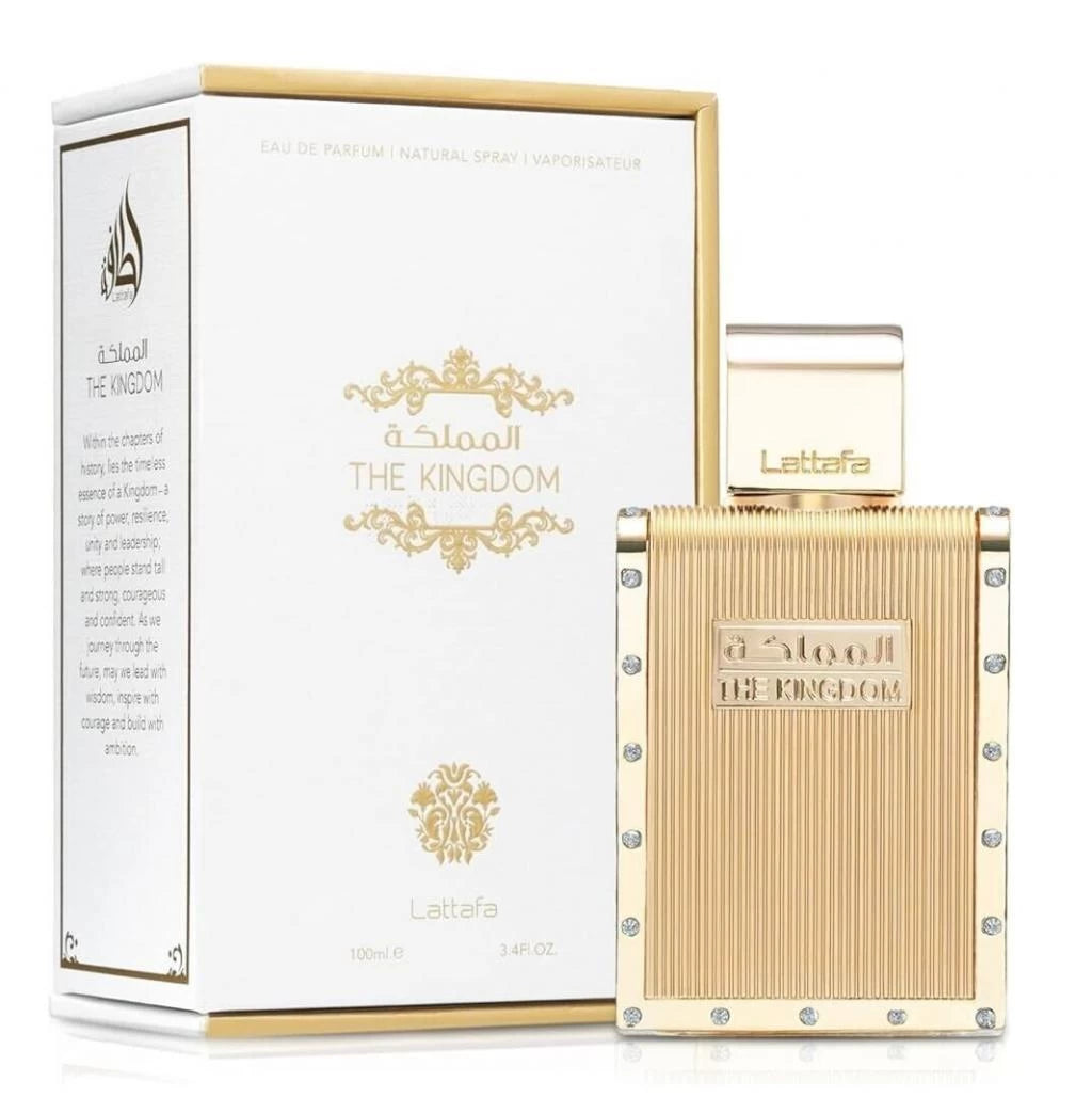 LATTAFA THE KINGDOM 3.4OZ, MEN'S PERFUME, EDP