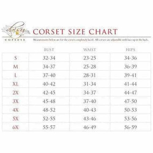 Lavish 2 PC Ice Princess Corset Costume