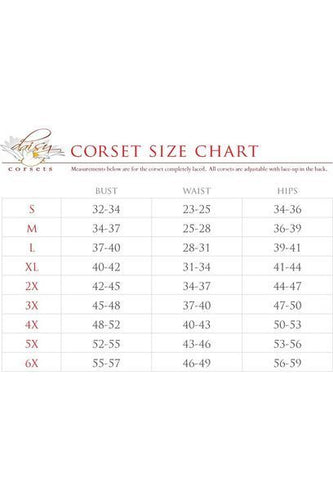 Lavish 3 PC White Witch Bustier Corset Costume